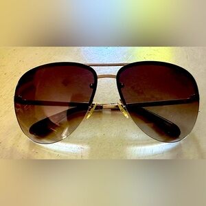 MARC by Marc Jacobs Classic Brown Aviators